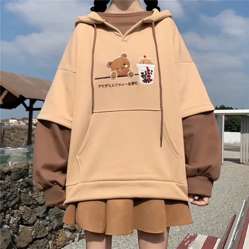 Bear Anime Hoodies