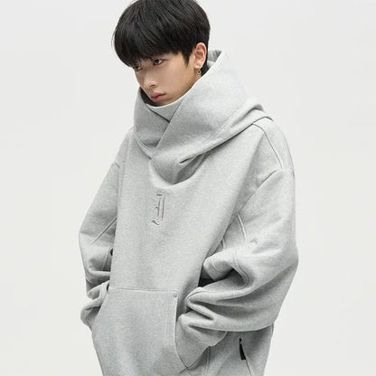 Turtleneck Hoodie for Men