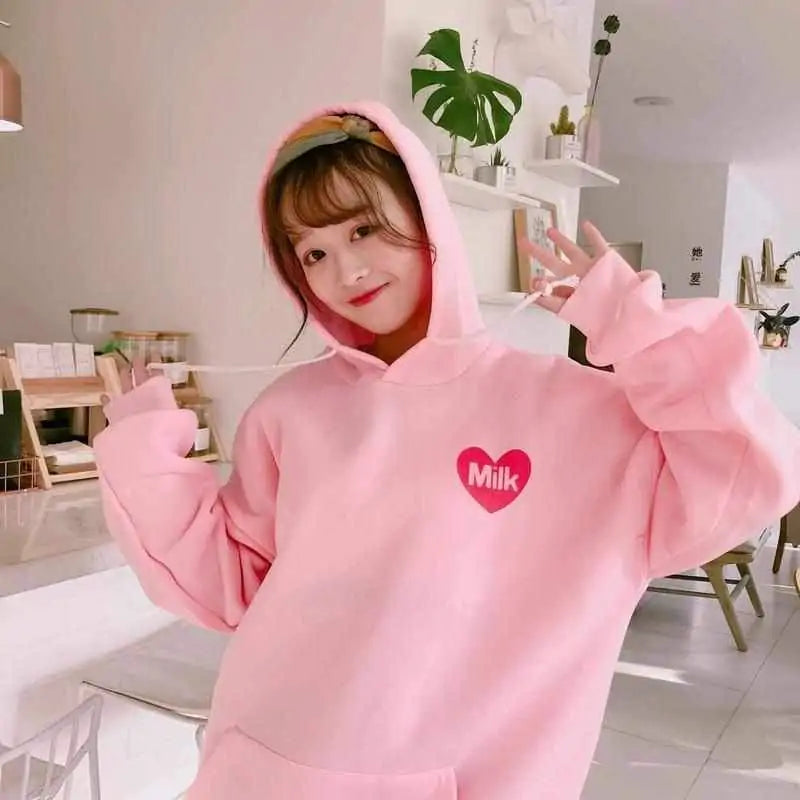 Strawberry Cartoon Hoodie