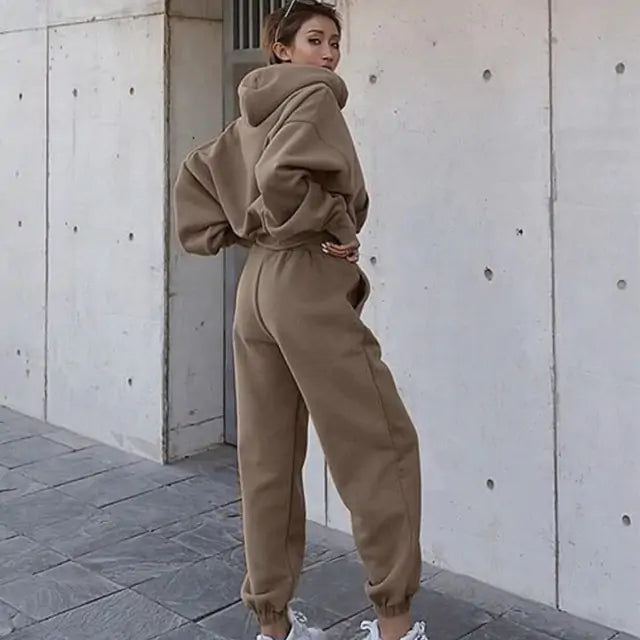 Travel Hoodie and Pants Set