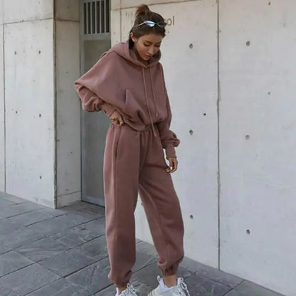 Travel Hoodie and Pants Set