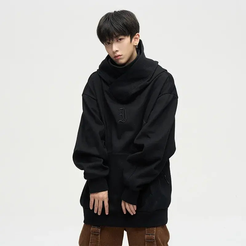 Turtleneck Hoodie for Men