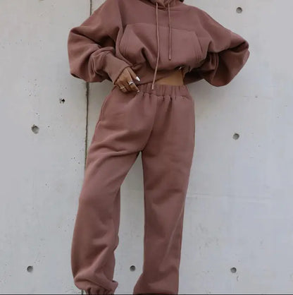 Travel Hoodie and Pants Set