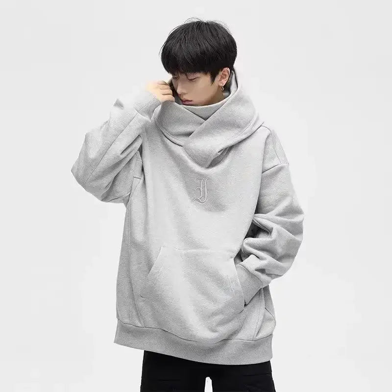 Turtleneck Hoodie for Men