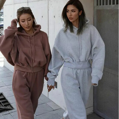 Travel Hoodie and Pants Set